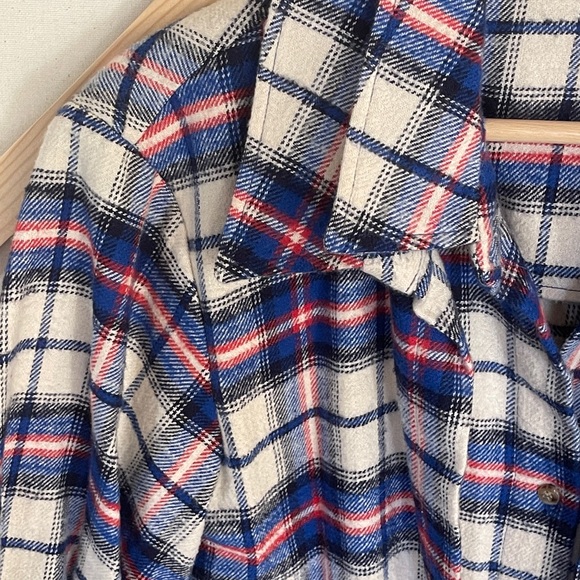 Zara Double Collar Flannel Short Dress - Picture 3 of 3